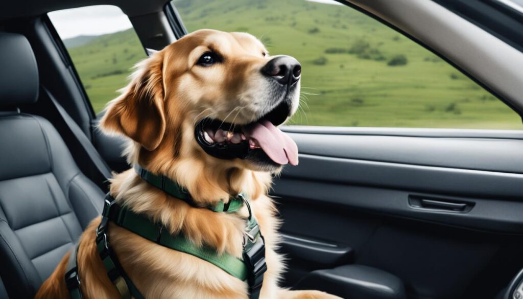 Secure Dog in Car