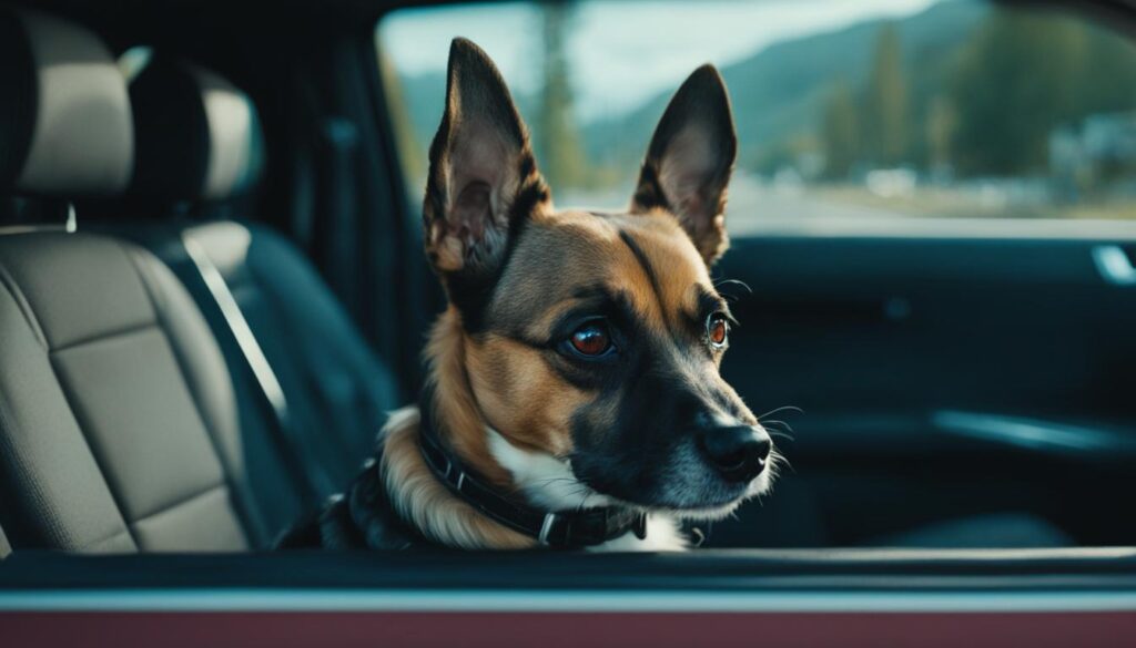 car anxiety in dogs